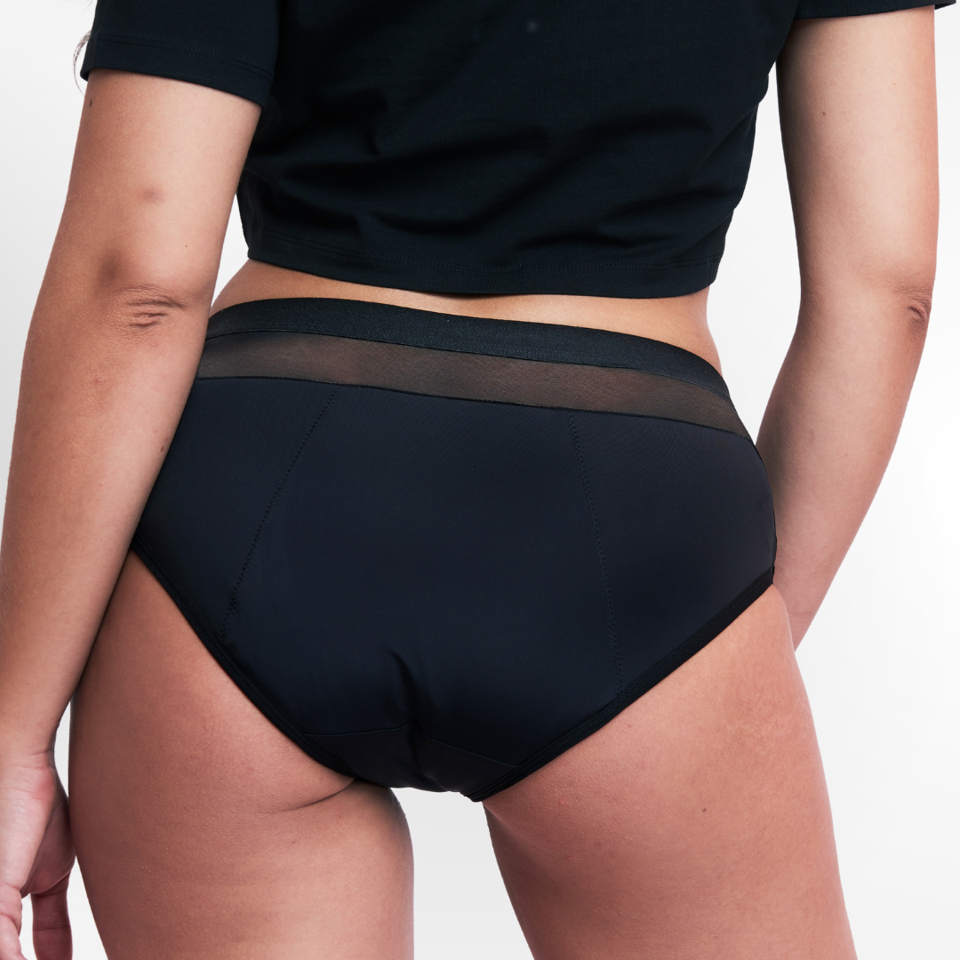 Periodenunterwäsche Period Panty - MEJA Highwaist - schwarz femtis