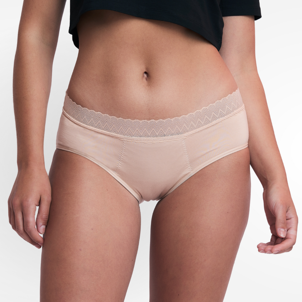 Period Panty - VIKA Hipster - karamell