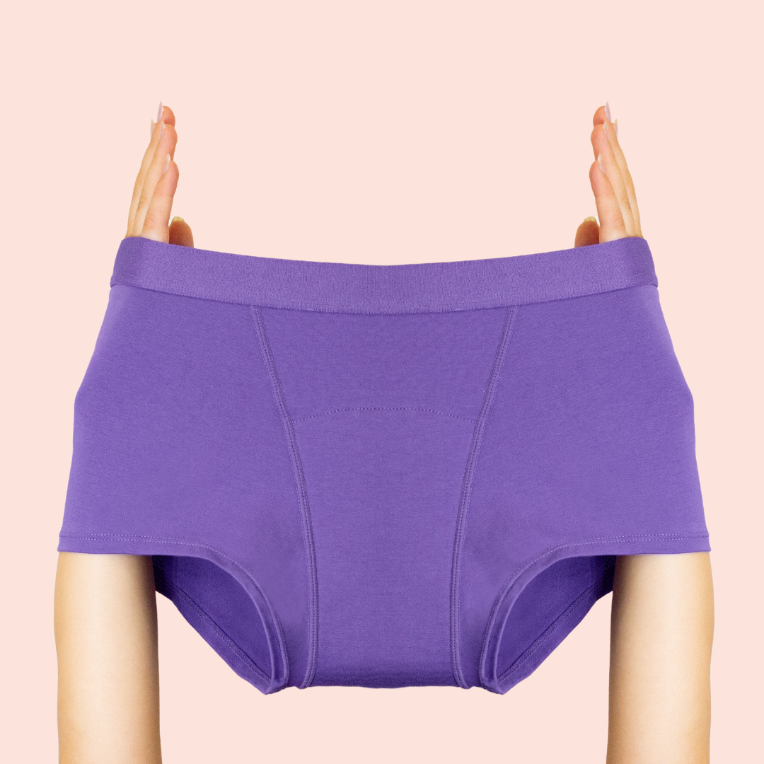 Teen Period Shorts - JUNO - purple