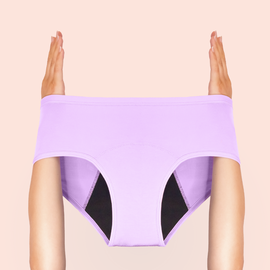 Teen Period Panty - LENE Hipster - lilac