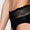 Menstruationsslip CLEO schwarz Spitze Detail