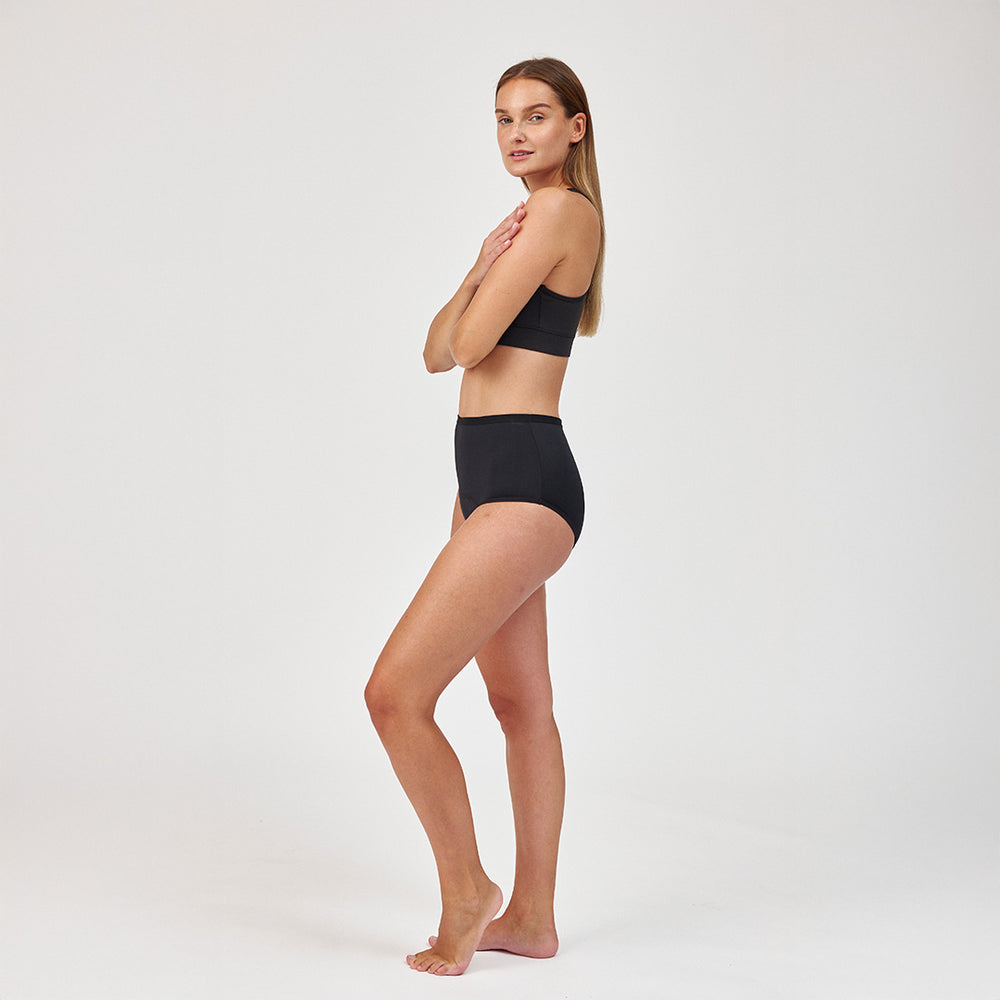 Period Panty - JULE Highwaist - schwarz