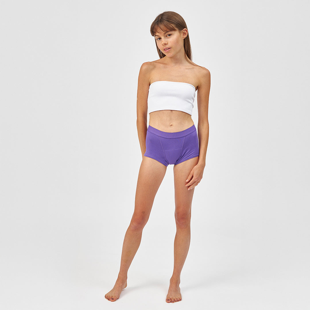 Teen Perioden Shorts - JUNO - lila