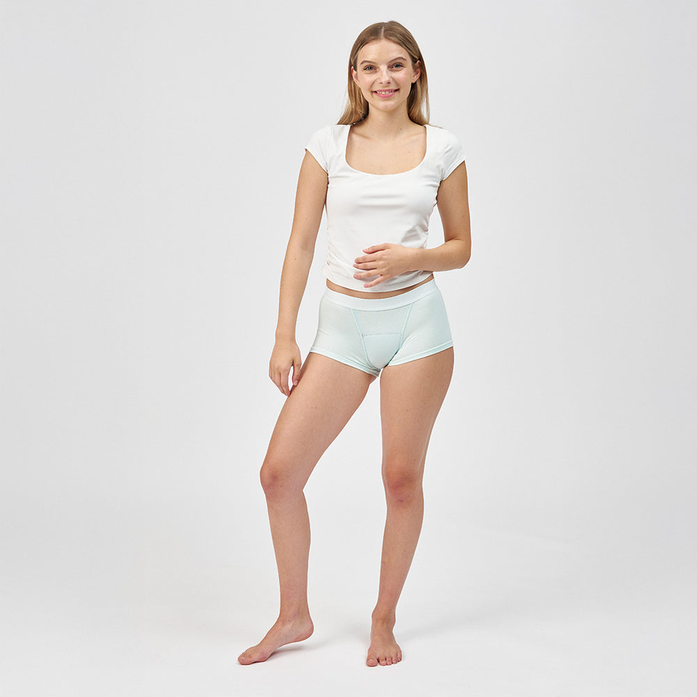Teen Perioden Shorts - JUNO - mint