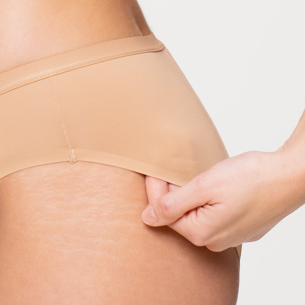 Perioden Panty LUCA beige karamell strong detail seamless 