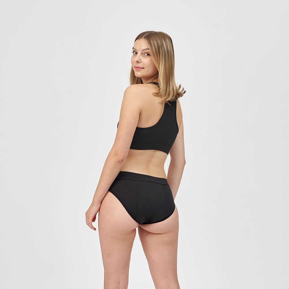 Periodenunterwäsche Teen Period Panty - MILA - Super Strong - schwarz femtis