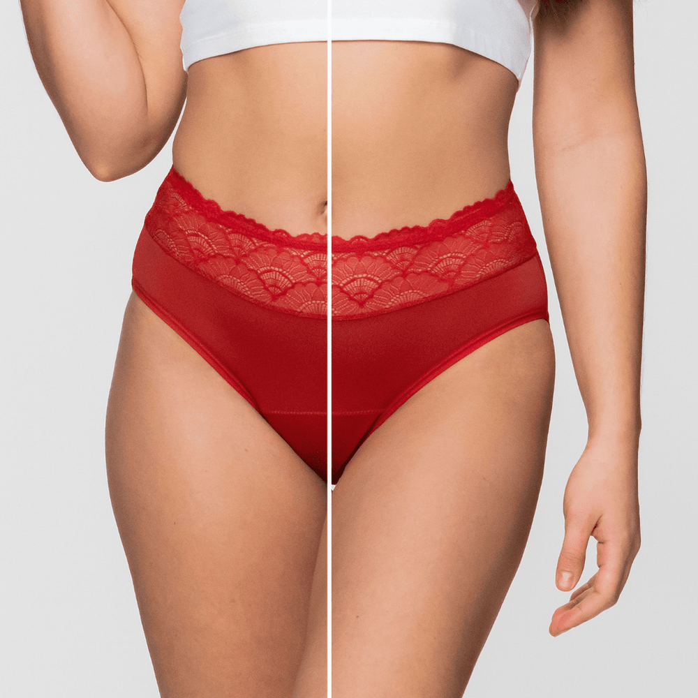 Ausfluss Slip Set: 2x CLEO (rot)