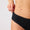 Periodenunterwäsche femtis x SNOCKS - Brazilian Slips mit Spitze - Schwarz femtis