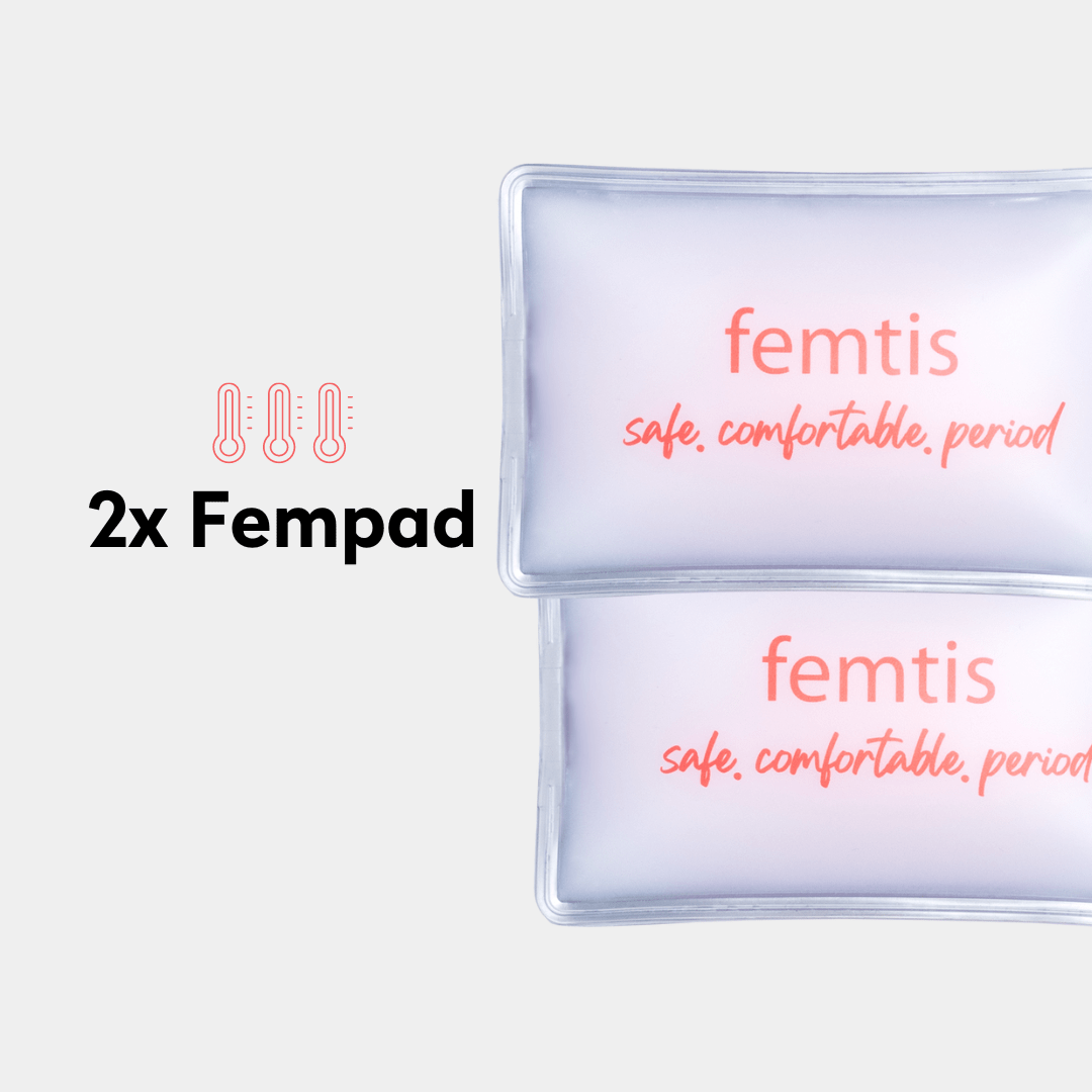 Period Panty - SOFI Highwaist + 2 Fempads - black